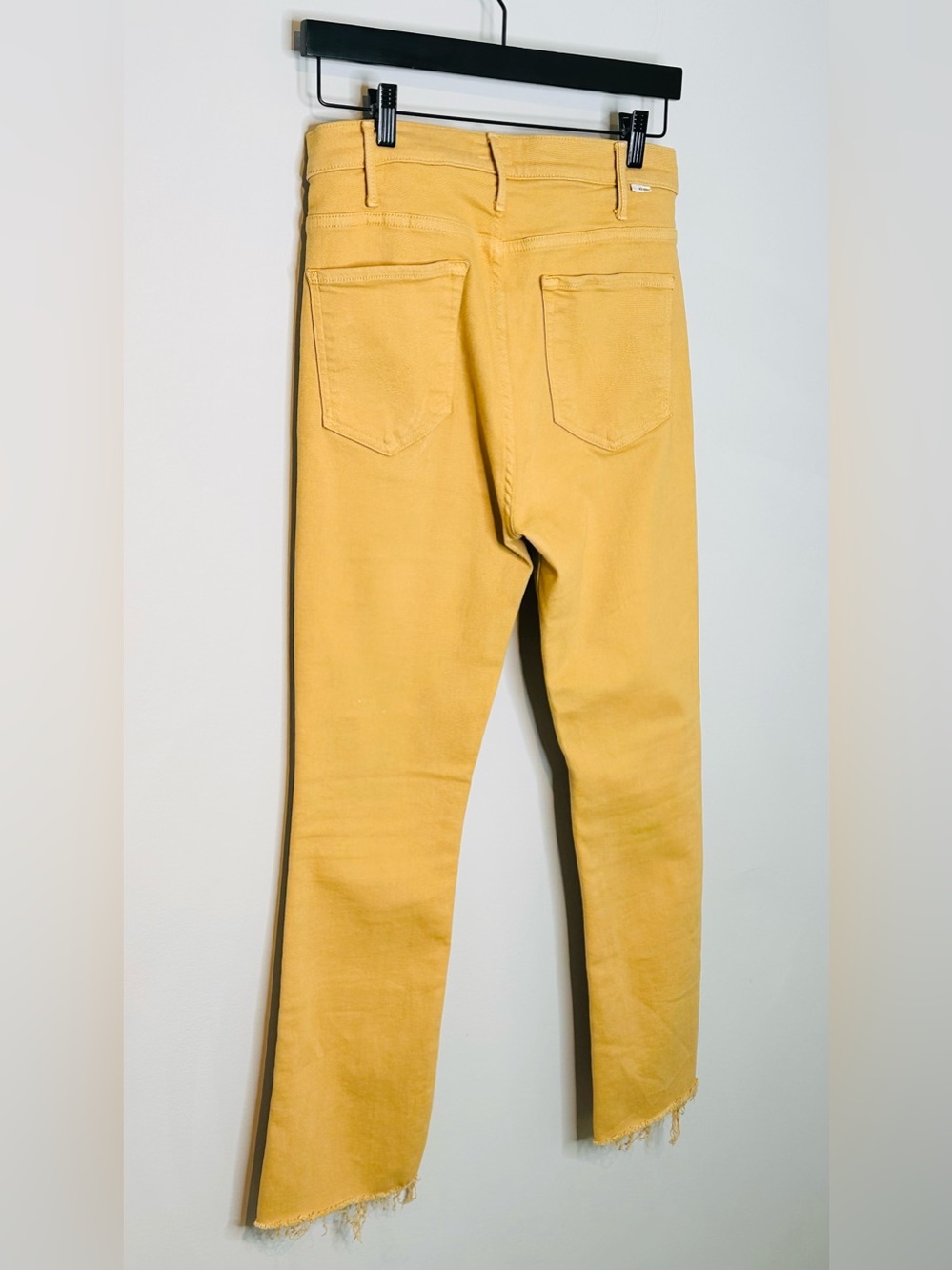 MOTHER The Hustler Ankle Fray Tinsel Denim Jeans - Picture 8 of 16